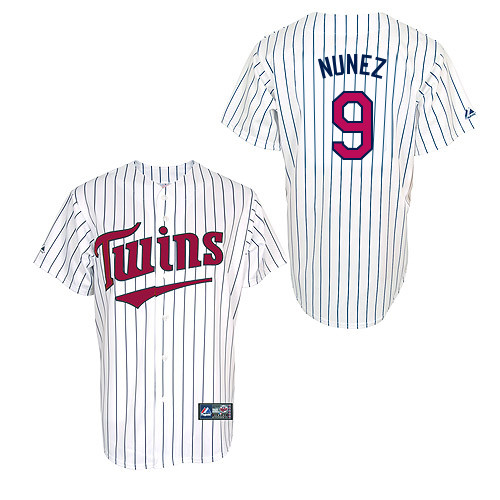 Eduardo Nunez #9 MLB Jersey-Minnesota Twins Men's Authentic 2014 ALL Star Alternate 3 White Cool Base Baseball Jersey
